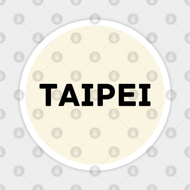 Taiwanese City Taipei Magnet by Likeable Design